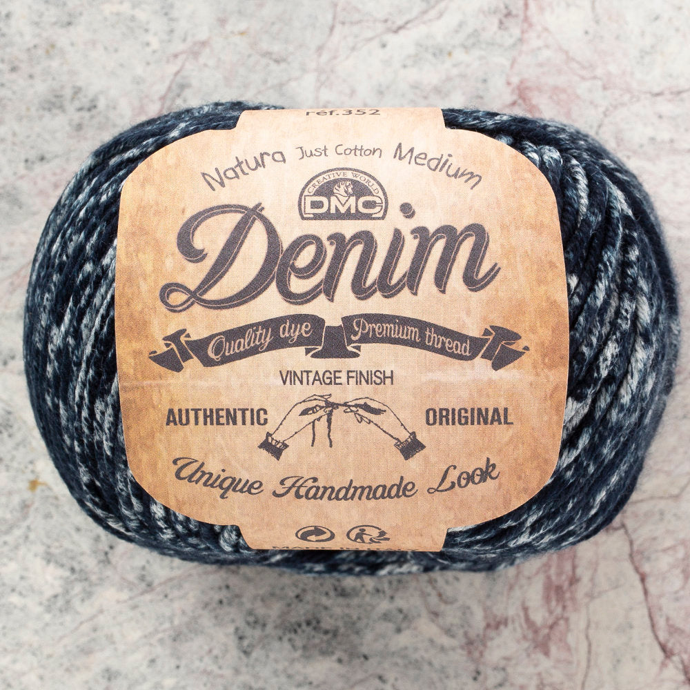 DMC Natura Denim Kot Mavi El Örgü İpi - 17