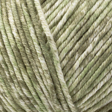 DMC Natura Denim Koyu Yeşil Bej El Örgü İpliği - 18