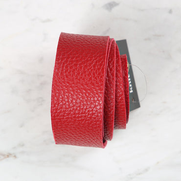 Knitme Kemer Tokalı Çanta Askısı 125x4 cm Kırmızı BA-0005