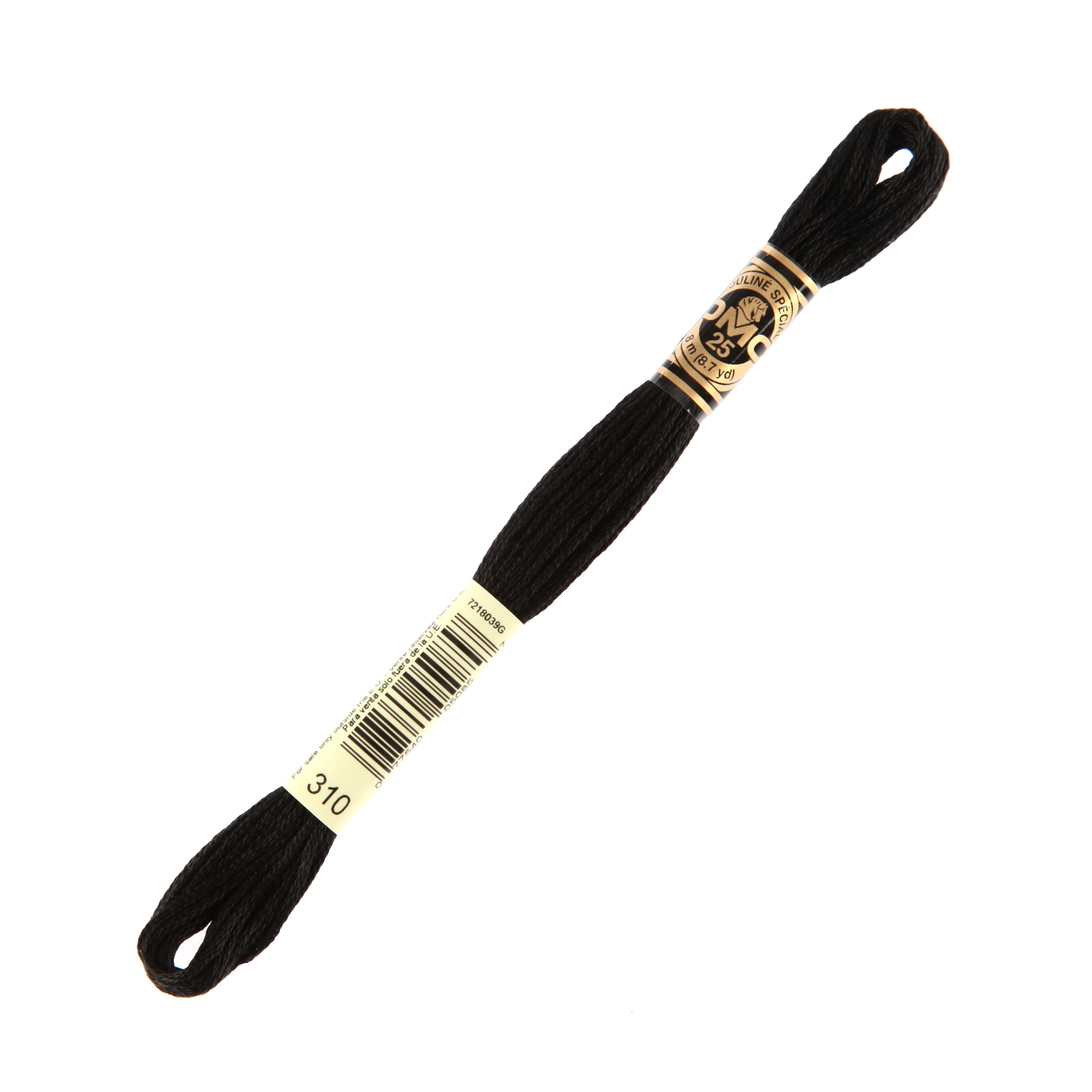 Dmc Muline Special 8 m Siyah Nakış İpliği - 310