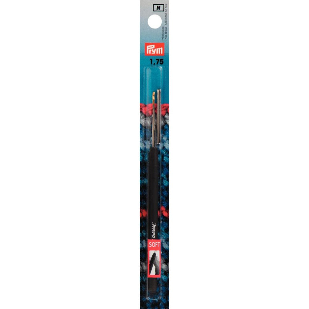 PRYM No:2 1,75 mm Yumuşak Saplı Çelik Dantel Tığ - 175620