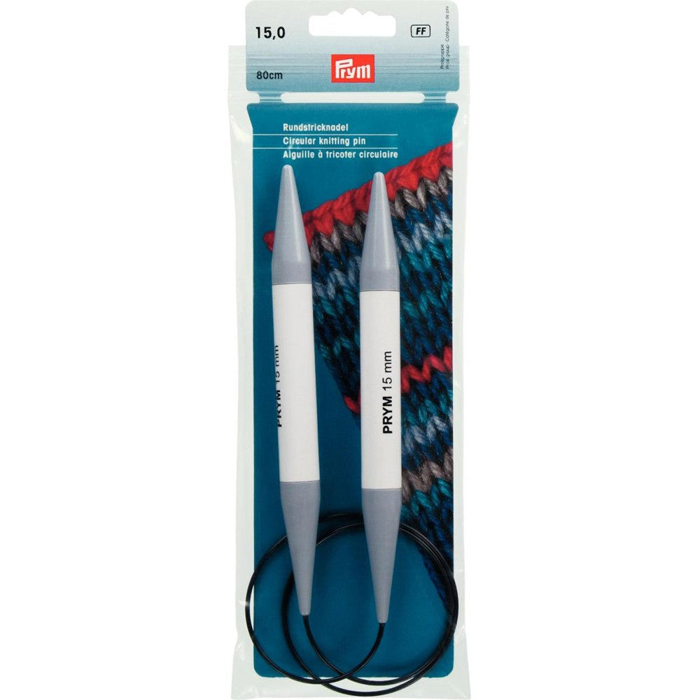 PRYM 15 mm 80 cm Plastik Misinalı Şiş - 211317