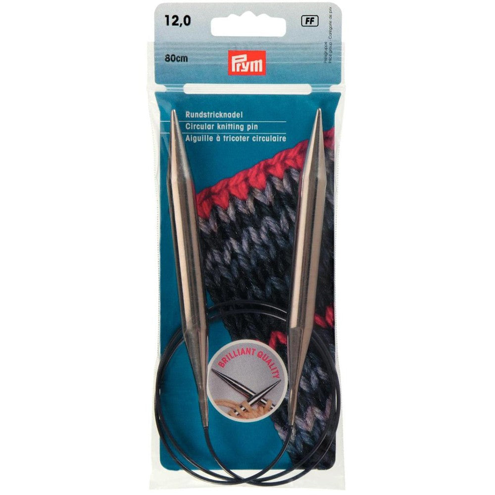 PRYM 12 mm 80 cm Parlak Misinalı Şiş -212244