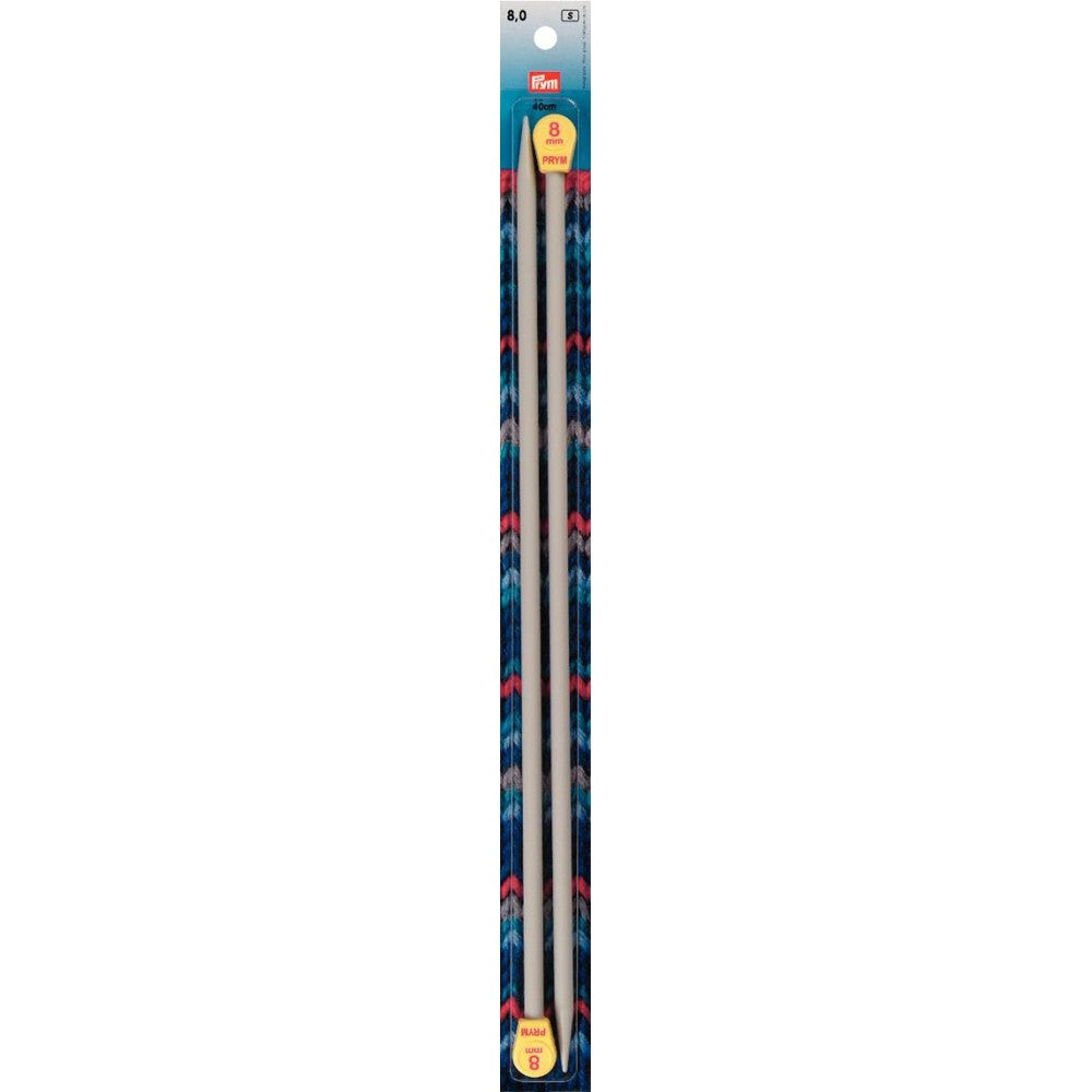 PRYM 8 mm 40 cm Alüminyum Örgü Şişi - 218230