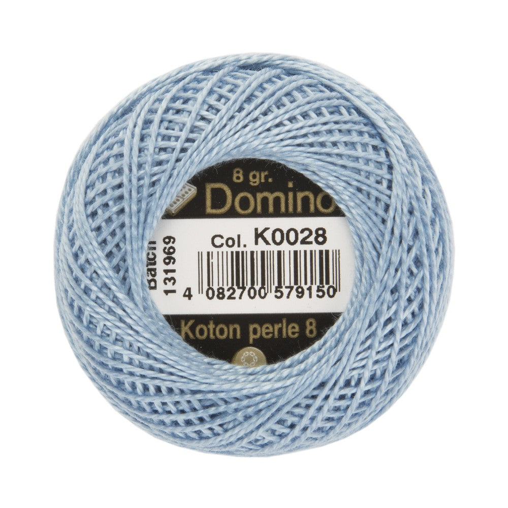 Domino Koton Perle 8gr Mavi No:8 Nakış İpliği - K0028