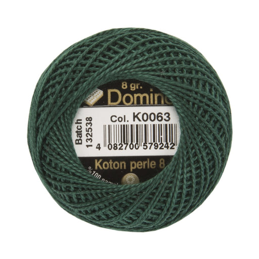Domino Koton Perle 8gr Yeşil No:8 Nakış İpliği - K0063