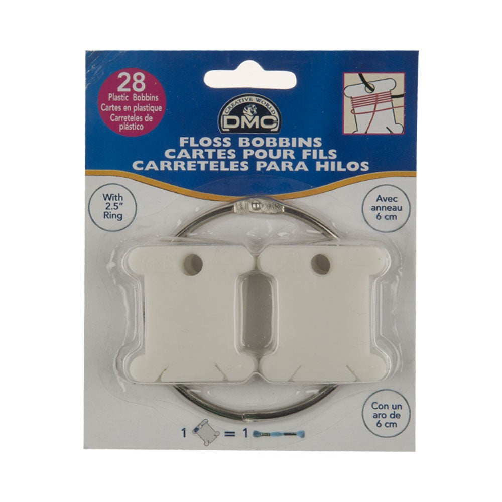 Dmc Metal Çember ve Plastik İplik Sarma Kartı - 6105/12