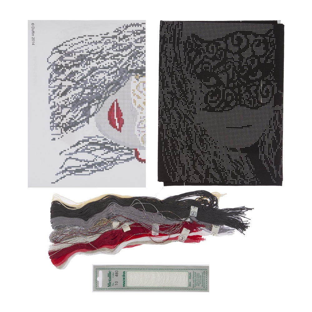 Duftin Maschero Nero Minik Düğümler Etamin Kiti - 13045-AA0361