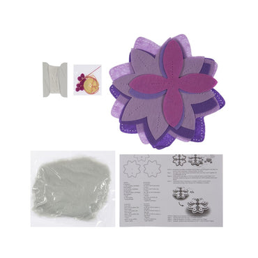 Kleiber Mor Çiçek Oyuncak Keçe Kiti - 931-32
