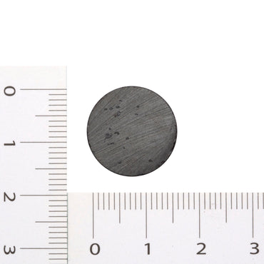 Hobium 5 Adet 17x3 Mm Yuvarlak Siyah Seramik Mıknatıs