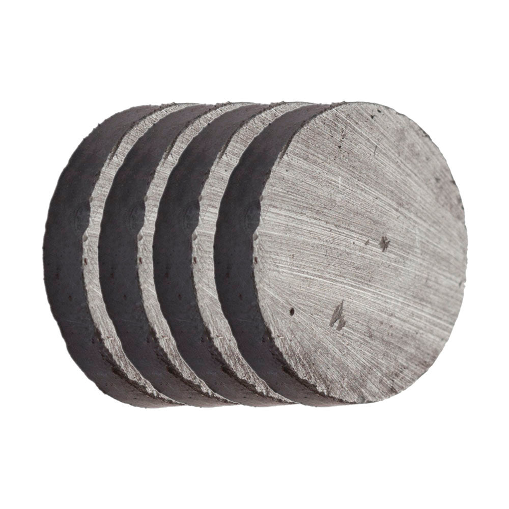 Hobium 5 Adet 17x3 Mm Yuvarlak Siyah Seramik Mıknatıs
