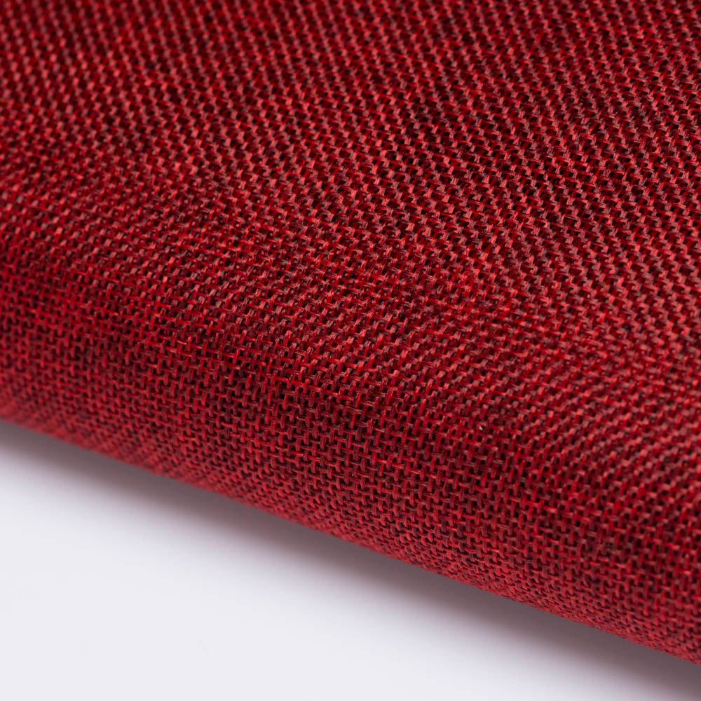 La Mia 50cm x 1m Jüt Kumaş Bordo - J04