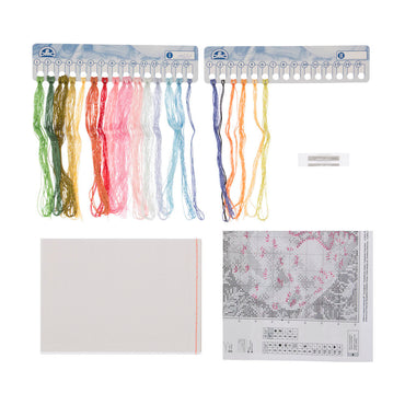 RTO Baltic 23 x 16 cm Anne ve Yavru Ayı Desenli Etamin Kiti - M531