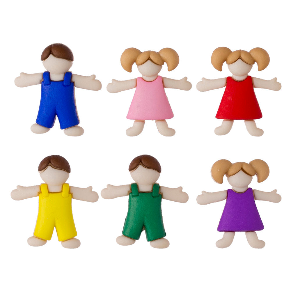 Dress It Up Çocuk Desenli Dekoratif Düğme - 5422