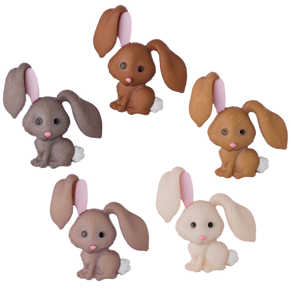 Dress It Up Sevimli Tavşan Dekoratif Düğme - 8995