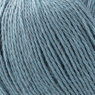 La Mia Linen Cotton Mavi El Örgü İpi - L187