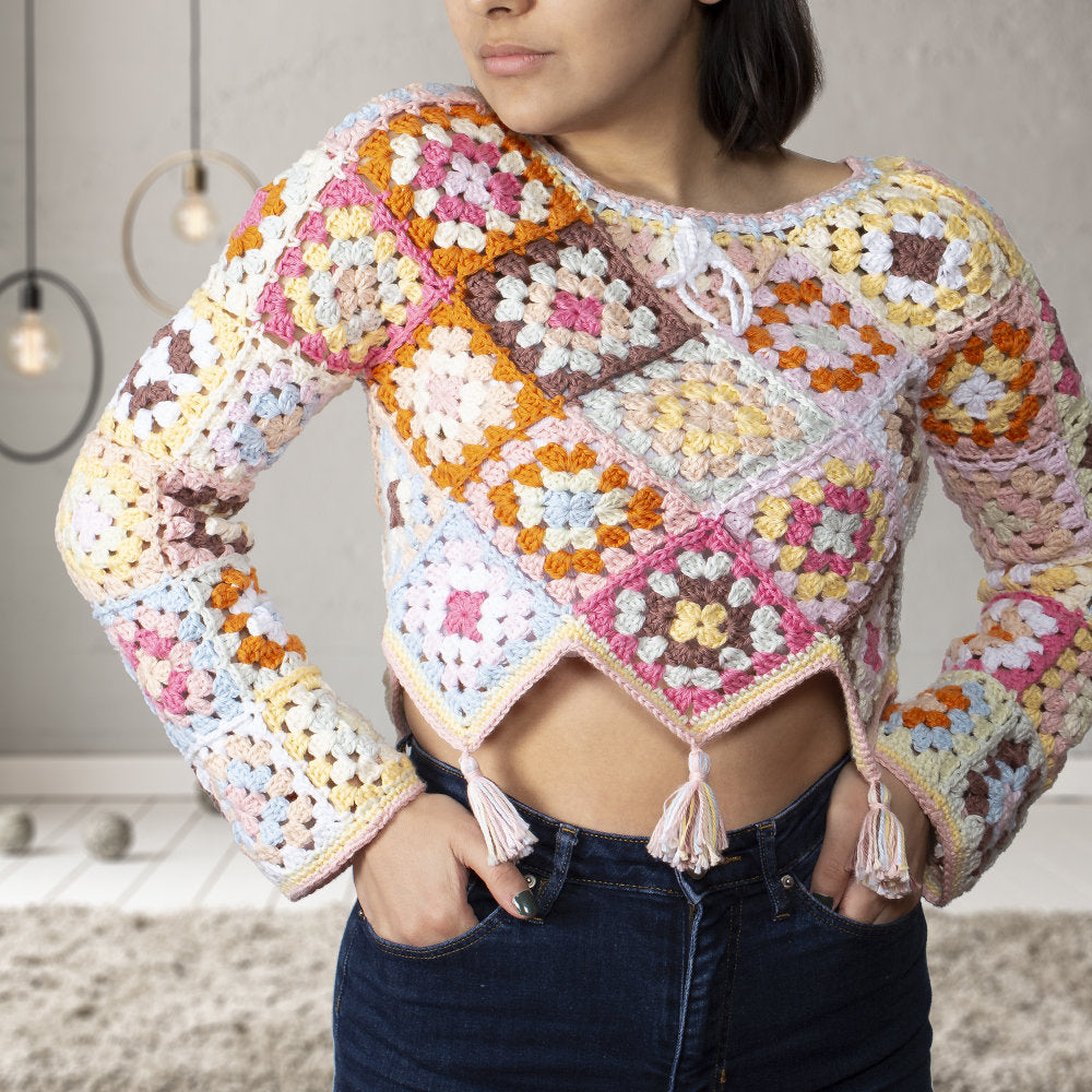 La Mia Pastel Cotton Fıstık Yeşili El Örgü İpi - L186