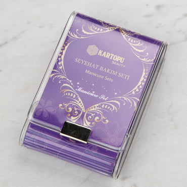Kartopu Seyahat Bakım Seti - Mor K01610007