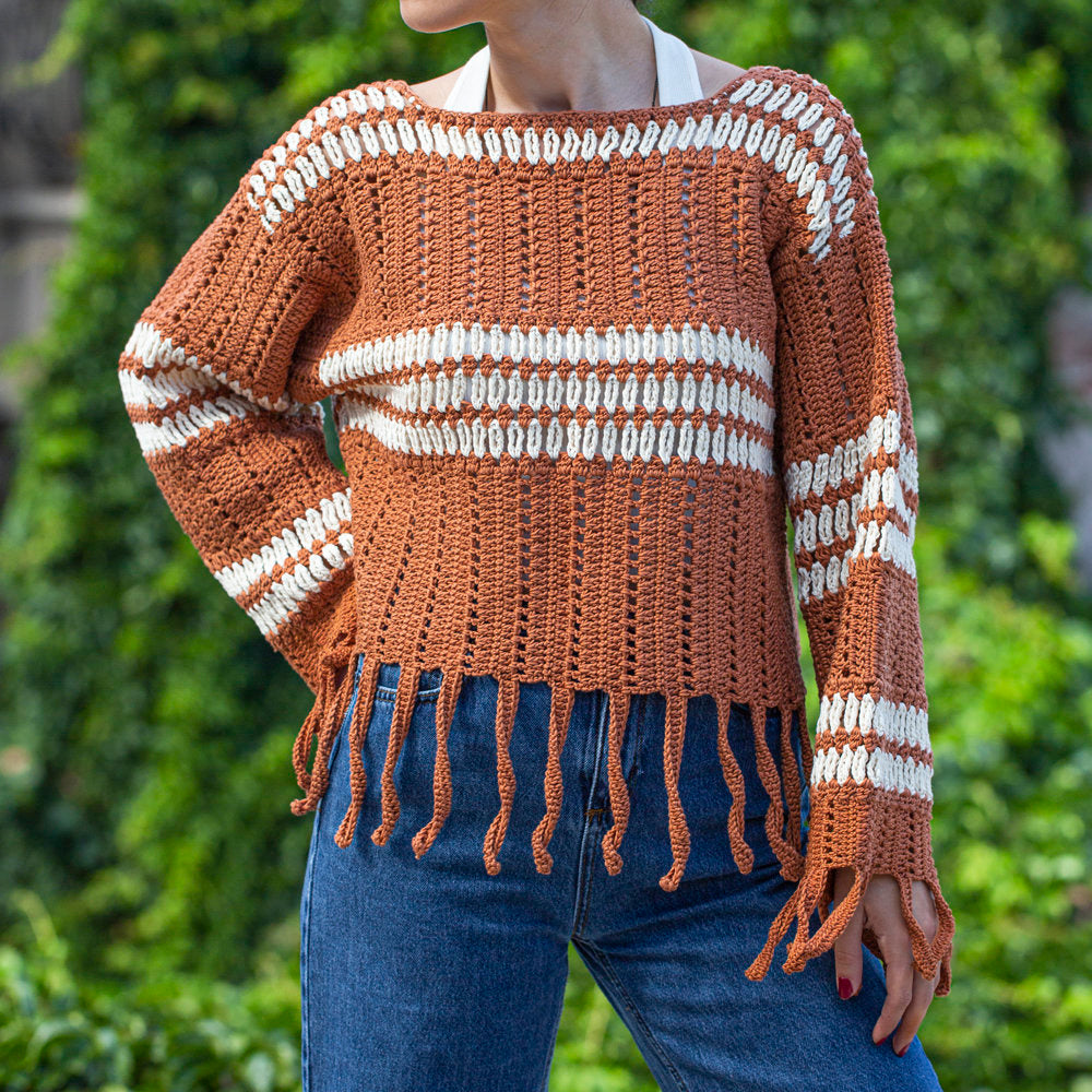 La Mia XL Mercerized Beyaz El Örgü İpi - 2