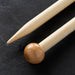 Kartopu Bamboo 33 cm 8 mm Ahşap Japon Örgü Şişi