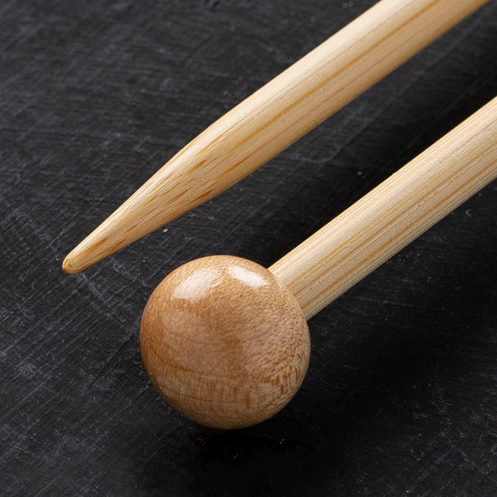 Kartopu Bamboo 33 cm 4.5 mm Ahşap Japon Örgü Şişi