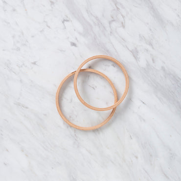 Nurge 8 mm Düz Vidasız Ağaç Nakış Kasnak - No-1