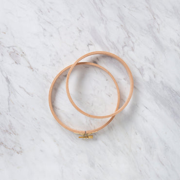 Nurge 16 mm Vidalı Ağaç Nakış Kasnak - No-3