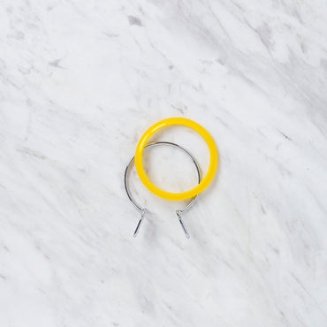 Nurge 58 mm Sarı Küçük Metal Nakış Kasnak