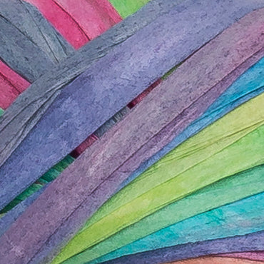 Fibra Natura Raffia Multi 35gr Ebruli Kağıt İp - 117-12