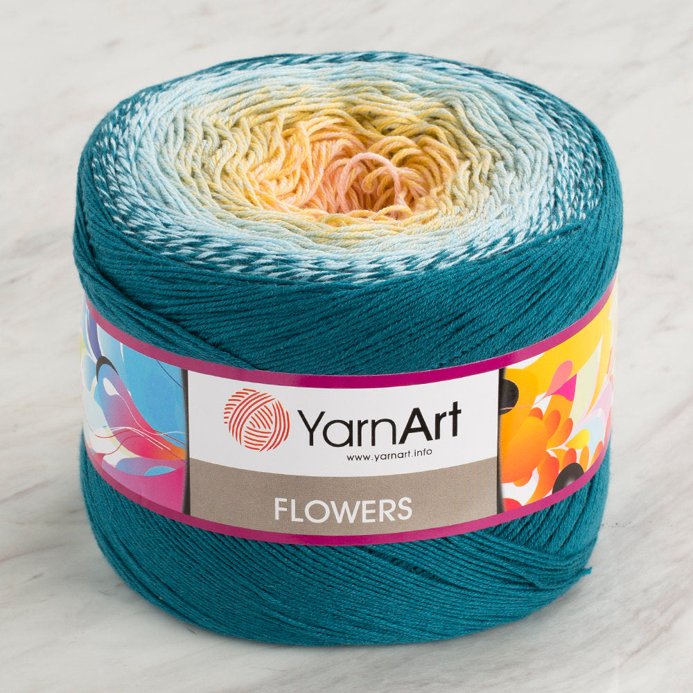 Yarnart Flowers Ebruli 250gr El Örgü İpi - 270