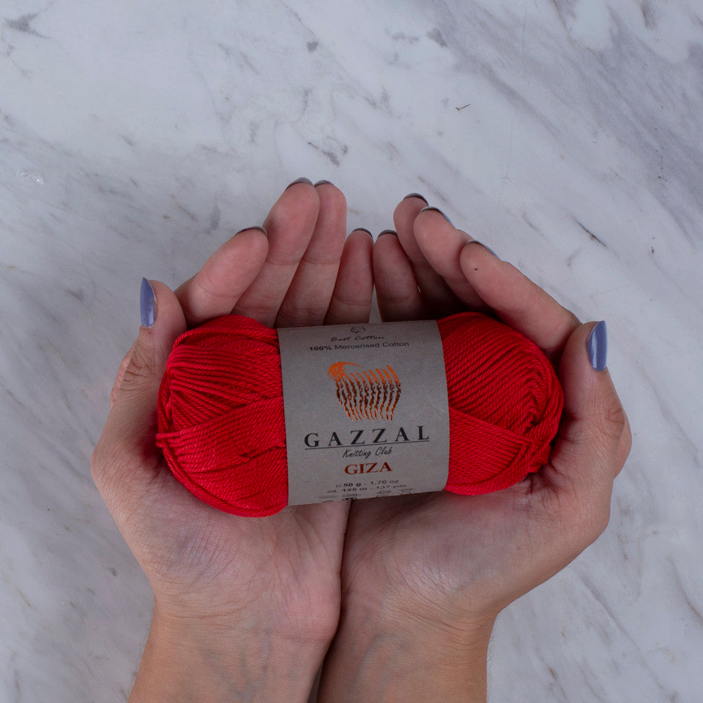 Gazzal Giza 50gr Krem El Örgü İpi - 2451