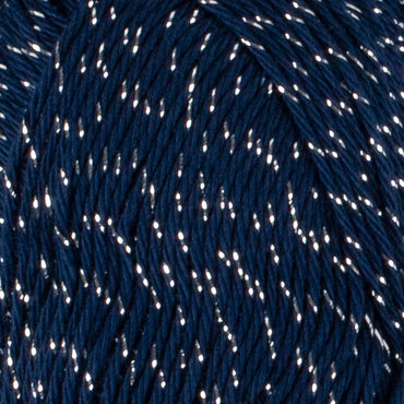 Smc Catania Glamour 50 gr Gümüş Simli Lacivert El Örgü İpi -00150