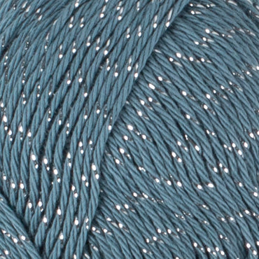 Smc Catania Glamour 50 gr Gümüş Simli Mavi El Örgü İpi -00155