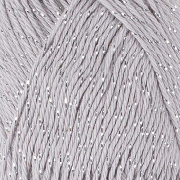 Smc Catania Glamour 50 gr Gümüş Simli Gri El Örgü İpi -190