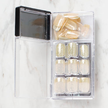 Arty Takma Tırnak Seti \ Altın Simli