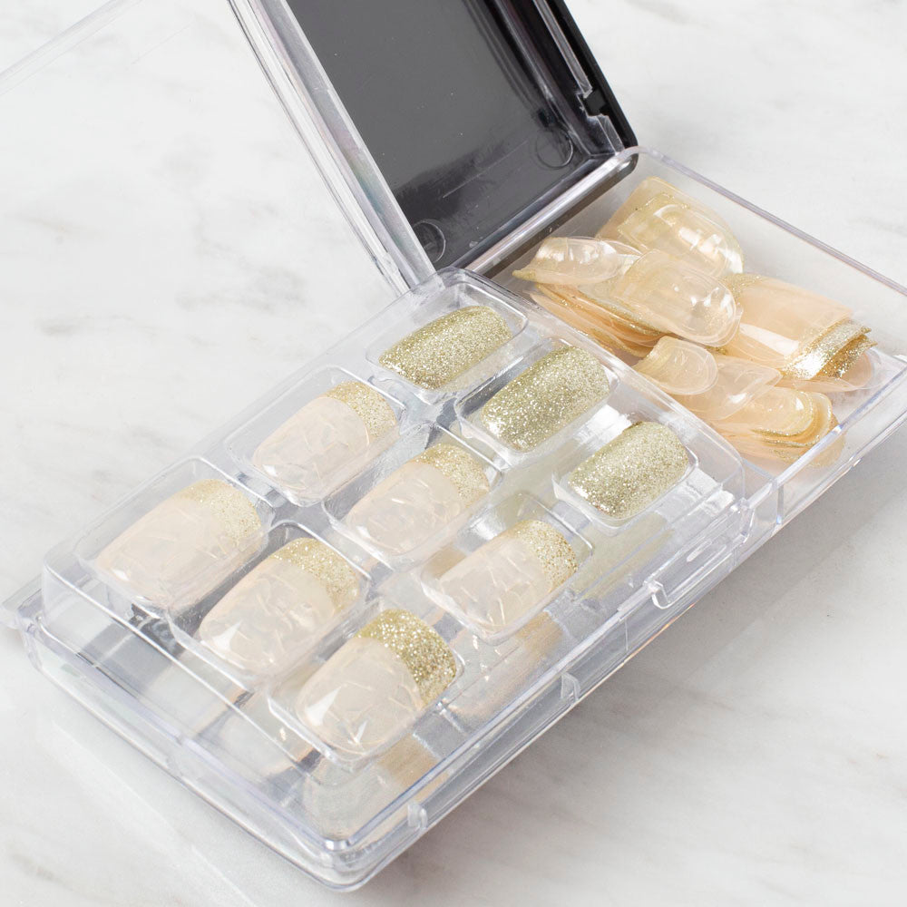 Arty Takma Tırnak Seti \ Altın Simli