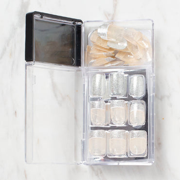 Arty Takma Tırnak Seti \ Gümüş Simli