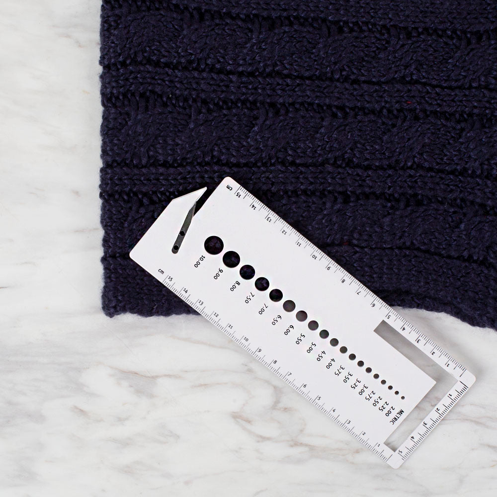 Pony Şiş Ölçü Cetveli 2-10 mm - 60667