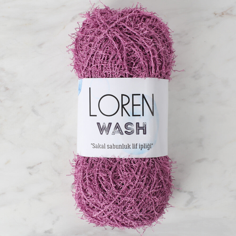 Loren Wash Açık Mor El Örgü İpi - R098
