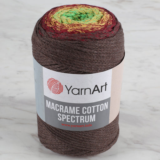 YarnArt Macrame Cotton Spectrum Ebruli El Örgü İpi - 1305