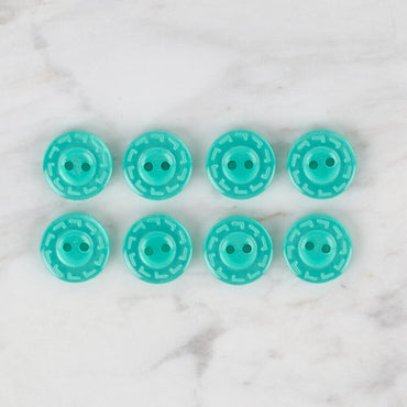 Loren Crafts 8'li Yeşil Düğme - 187