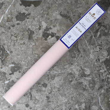 DMC Aida 38.1x45.7 cm Etamin Kumaşı Pembe - GD1436BX-5625 963 14 CT