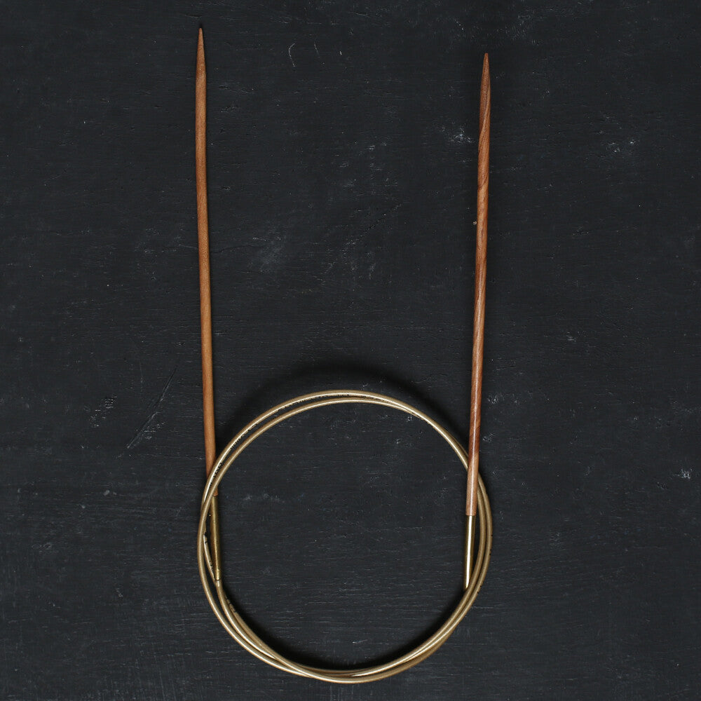 Addi Olive Wood 2,5 mm 80 cm Zeytin Ağacı Misinalı Örgü Şişi - 575-7