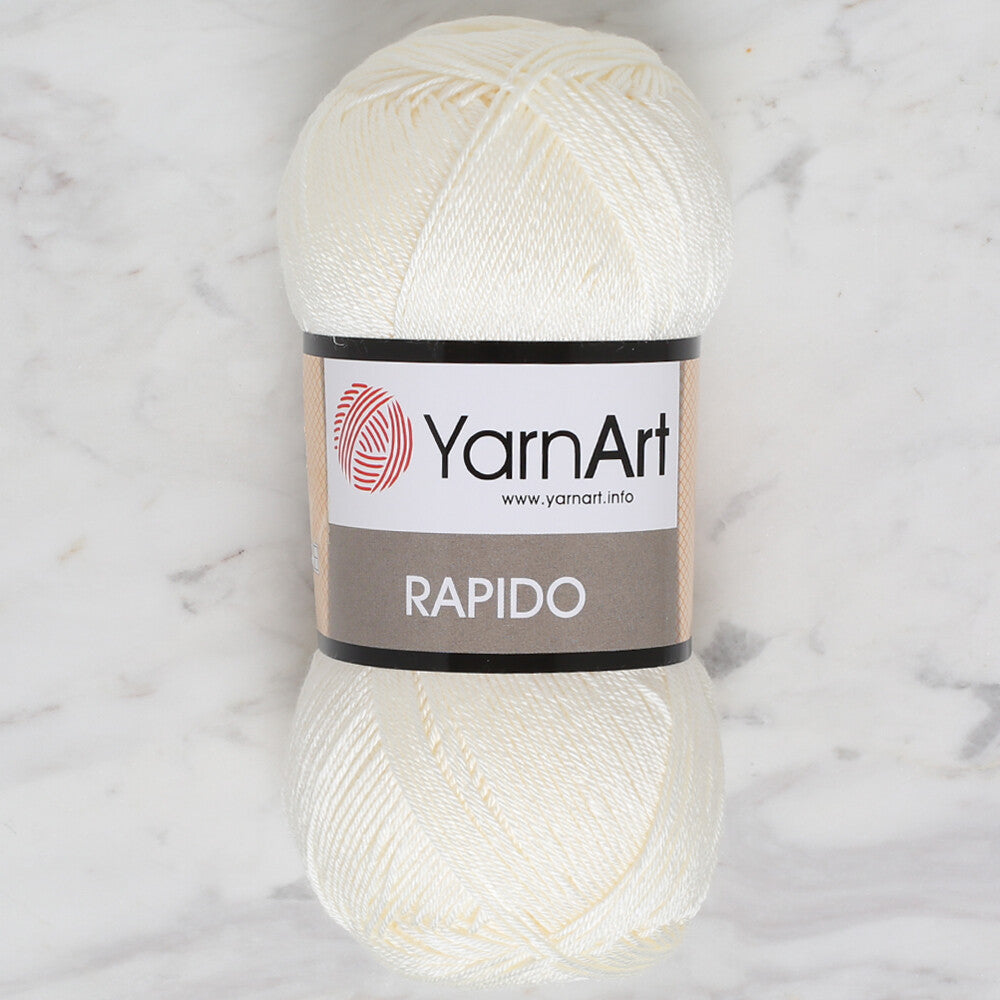 Yarnart Rapido Ekru El Örgü İpi -672