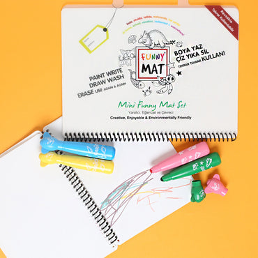 Tükenmez Resim Defteri-2 - 35x50cm