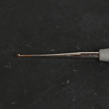 Tulip No.18 0,70 mm Gri Yumuşak Saplı Dantel Tığ - T9GE