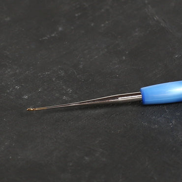 Tulip No:20 0,60 mm Mavi Plastik Saplı Dantel Tığ - T-9G