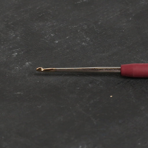 Tulip No:3 1,70 mm 14 cm Kahverengi Silikon Yumuşak Saplı Dantel Tığ - T-9GE