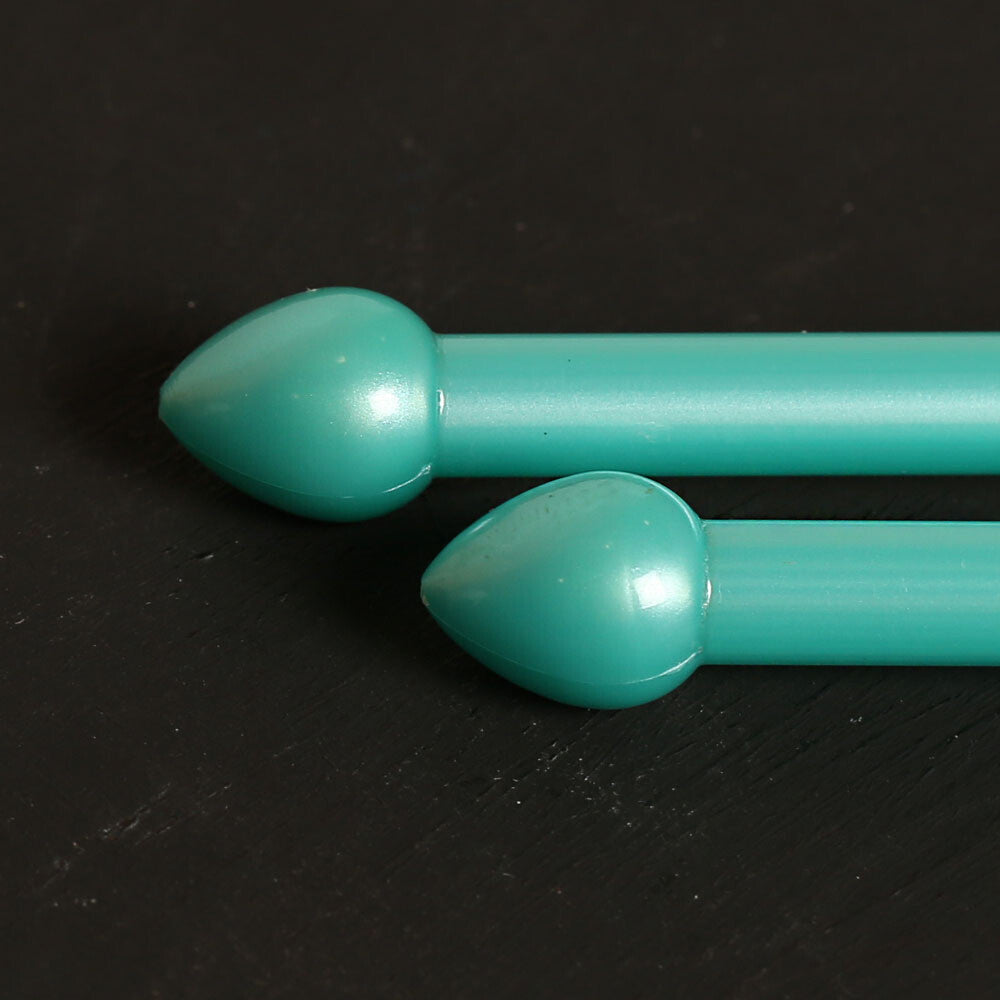 Pony Pearl 7 mm 35 cm Yeşil Plastik Şiş - 33634