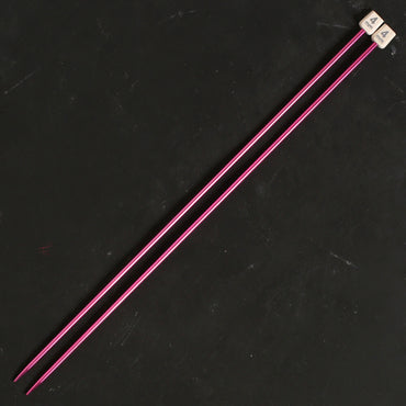 Pony Colour 4 mm 35 cm Fuşya Alüminyum Örgü Şişi - 33709